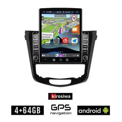 KIROSIWA NISSAN X-TRAIL (μετά το 2014) Android οθόνη αυτοκίνητου 4GB με GPS WI-FI (ηχοσύστημα αφής 9.7" ιντσών OEM Youtube Playstore MP3 USB Radio 4+64GB Bluetooth Mirrorlink εργοστασιακή, 4x60W, AUX)