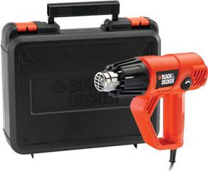 Black and Decker KX2001K-QS - Πιστόλι Θερμού Αέρα 2000W Σε Βαλιτσάκι