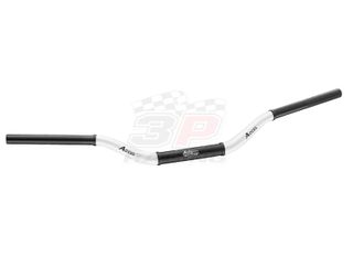Accel δίχρωμο τιμόνι fat bar 28.6mm Μαύρο / Άσπρο AC-CTH-10-6061W Συμβατό με όλα τα καβαλέτα / βάσεις τιμονιού 28.6