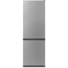 Gorenje NRK6182PS4 Ψυγειοκαταψύκτης 292lt NoFrost, Ε (Υ178.5xΠ59.5xΒ59εκ.) Γκρι