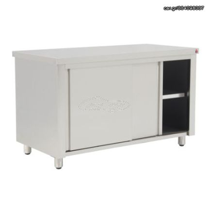 ΠΡΟΣΦΟΡΑ!!! EGS719/A/WH Ερμάριο με Ρόδες με Καπάκι & Υπερύψωμα 190x70x96cm
