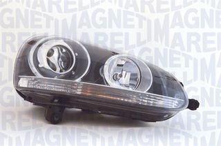ΦΑΝΟΣ ΕΜΠΡΟΣ RHD  (ΜΑΥΡΟ ΚΑΘΡ) GTI XENON για VW GOLF V 04-08 - 036115251 Aftermarket