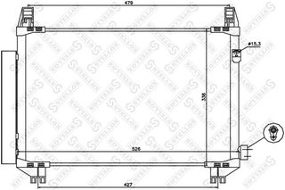 ΨΥΓΕΙΟ A/C 260-280 E/4MATIC - 300 E/24V/AMG ΒΕΝΖΙΝΗ (540x435x18) - 051406410 Aftermarket