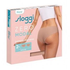 Sloggi Γυναικείο Hipster Χωρίς Ραφές Zero Modal 2.0 Σετ 2 Τεμάχια