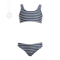 Blu4u Παιδικό Μαγιό Για Κορίτσι Stripe Μπικίνι Σετ