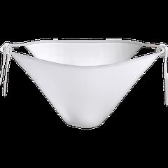 Calvin Klein Γυναικείο Μαγιό Brazil Side Tie Cheeky Bikini Classic White