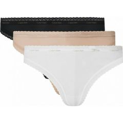 CALVIN KLEIN Thong Γυναικείο 3 Pack