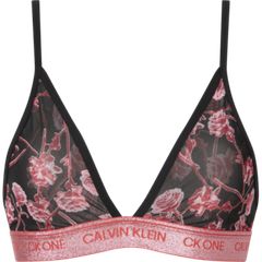 Calvin Klein Γυναικείο Unlined Triangle Με Σχέδιο Λουλούδι