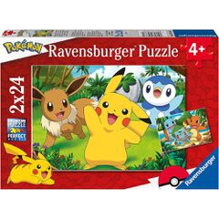 Ravensburger Puzzle: Pokemon (2x24pcs) (05668)