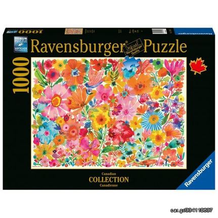 Ravensburger Puzzle: Flowers (1000pcs) (17470)