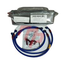 ΣΩΛΗΝΑΚΙΑ ΦΡΕΝΟΥ ΣΕΤ ΥΨΗΛΗΣ KAWASAKI Z750 Z750S 03-06 ΜΠΛΕ FRENTUBO ITALY MOTOPAPADOGIANNIS