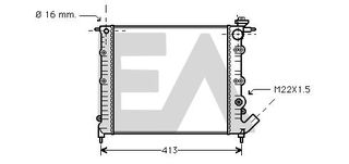 ΨΥΓ.1.1CC(Χ.A/C) (35x35) (ΑΝ. ΚΥΚΛΩΜΑ) - 073606340 Aftermarket