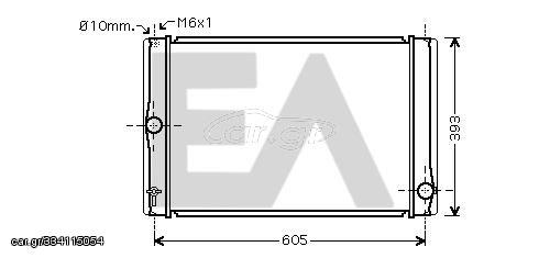 ΨΥΓΕΙΟ ΝΕΡΟΥ 1,4 D4d (55x37) - 074606320 Aftermarket