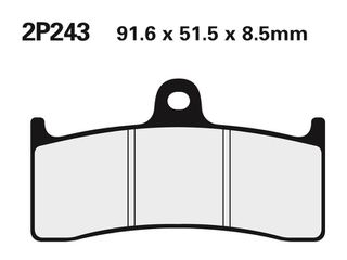 ΤΑΚΑΚΙΑ ΦΡΕΝΩΝ 2P-243 MV AGUSTA BRUTALE HONDA CB 1300 FA424  | NISSIN