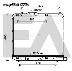 ΨΥΓΕΙΟ 1.3CDTi (37.5x47.5)Z13DTJ/D13A - 089706320 Aftermarket