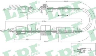 ΝΤΙΖΑ ΣΥΜΠΛΕΚΤΗ RENAULT - C0470C LPR LPR