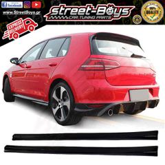 ΜΑΡΣΠΙΕ SET ΠΛΑΪΝΑ SPOILER VOLKSWAGEN GOLF 7 | Street Boys - Car Tuning Shop |