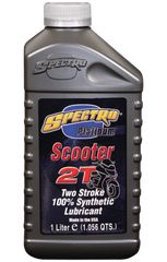 Λάδι Spectro Golden Scooter 2T Ημισυνθετικό 1litro