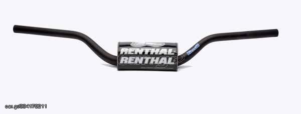 Τιμόνι Μηχανής Renthal 60201 BK Fat bar 28,6 mm Μαύρο