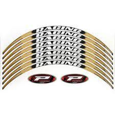 Αυτοκόλλητες ταινίες τροχών Pro Grip Yellow 5026 Wheel Strip Kit