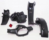 Κουστούμι Honda Supra Δ/Φρ Μαύρo  (15TEM) Με Φανάρι-thumb-3