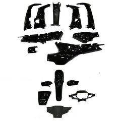 Κουστούμι Honda Supra Δ/Φρ Μαύρo  (15TEM) Με Φανάρι