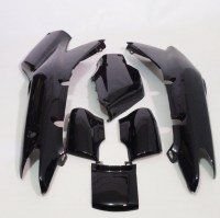 Κουστούμι Honda Supra Δ/Φρ Μαύρo  (15TEM) Με Φανάρι-thumb-2