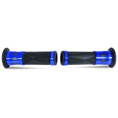 Χερούλια Pro Grip 728 Single Density Road Grips Black/Blue Anodized Aluminum