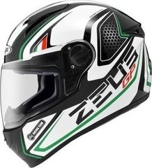 Κράνος Μηχανής Zeus ZS-811 White Με Γραφικά