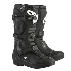 Μπότες Μηχανής Αντρικές Alpinestars Tech 3 Motocross Boots Off Road Black