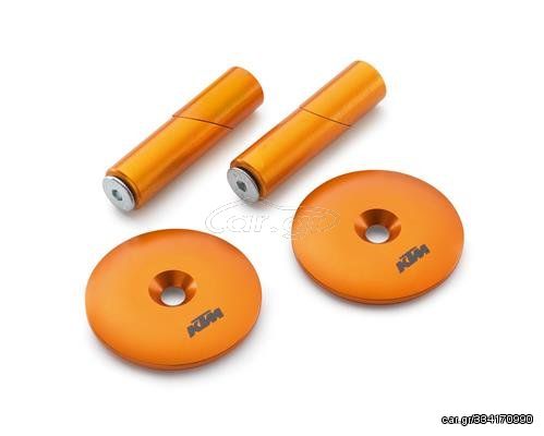 Τάπες Άξονα Ψαλιδιού Πορτοκαλί KTM Swingarm Bolt Cover Kit