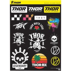 Αυτοκόλλητα Καρτέλα Thor Decal Sheet 9" x 13"