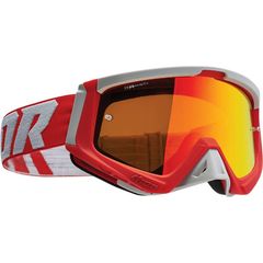 Μάσκα γυαλί motocross Thor MX Sniper με ζελατίνα καθρέφτη κόκκινο