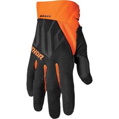 Γάντια Μηχανής Thor Draft glove black-orange