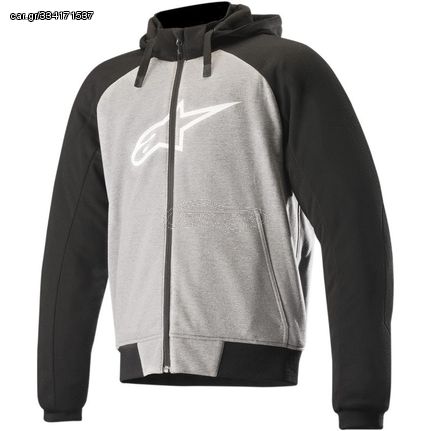 Μπουφάν ζακέτα μηχανής Riding jacket Alpinestars chrome sport hoodie