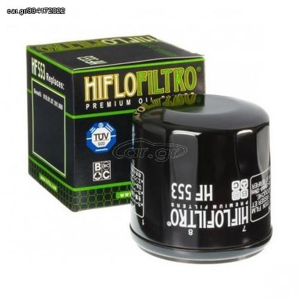 Φίλτρο Λαδιού HIFLOFILTRO HF553 Εφαρμόζει σε μοντέλα  Benelli