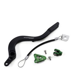 Πετάλ Λεβιές Φρένου KXF250 Moose Racing Brake Pedal Steel Green