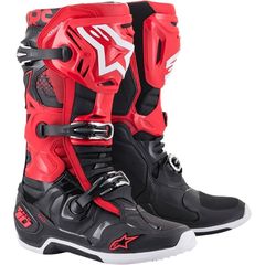 Μπότες MX Alpinestars Tech 10 Boots Red/Black/White