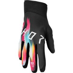 Γάντια Μηχανής Thor Agile Gloves Theory Black