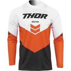 Μπλούζα MX Παιδική Thor Sector Black-Orange L