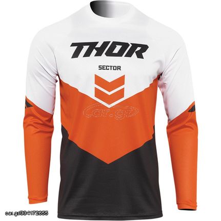 Μπλούζα MX Παιδική Thor Sector Black-Orange L