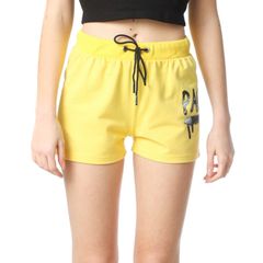 Paco & Co Wmn's Sweat Shorts 2332404 Yellow