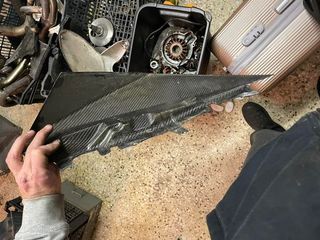 Γνησια Καρμπόν φτερά ουράς ktm superduke 990 άριστα-thumb-3