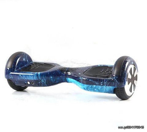 Smart '24 HOVERBOARD WHEEL WITH BLUETOOTH & LED ΗΛΕΚΤΡΙΚΟ ΠΑΤΙΝΙ 6.5'' BLUE SKY