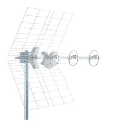 Κεραία επίγεια UHF FRACARPO ιταλικής κατασκευής ALPHA 3HD LTE YAGI (21-60) 13db