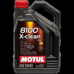 Motul 8100 X-CLEAN 5W-40 5lt