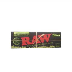 ΤΣΙΓΑΡΟΧΑΡΤΟ RAW BLACK ORGANIC HEMP 1, 1/4 50 ΦΥΛΛΩΝ