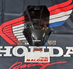Ανεμοθωρακας (Ζελατίνα) Malossi Σκούρο Φιμε Για Honda ADV 350 2021-2026 Μοντέλα Καινούργια Γνήσια