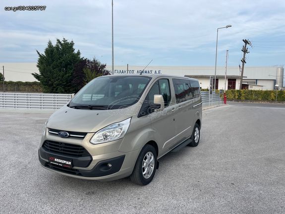 Ford Transit Custom '14 8 ΘΕΣΙΟ - 2 ΠΛΑΙΝΕΣ ΠΟΡΤΕΣ 