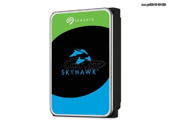 Seagate Skyhawk +Rescue 8TB HDD Σκληρός Δίσκος 3.5'' SATA III με 256MB Cache για Desktop / Καταγραφικό (ST8000VX010) - Πληρωμή και σε έως 9 δόσεις